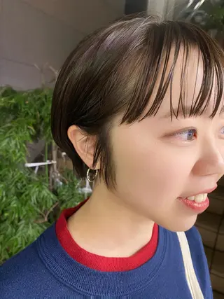 ショート タカノ ノゾミのヘアスタイル