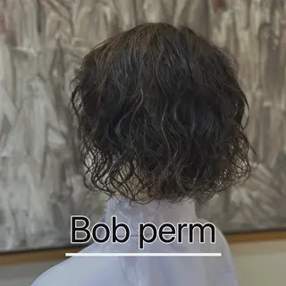 ミディアム パーマ bon hair &make    千里中央　ザ・タワー店所属・✂︎正木 克拓のヘアスタイル