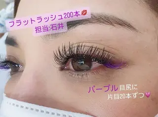 マツエク・マツパ プラスアイ 蒲田西口店のマツエク・マツパデザイン