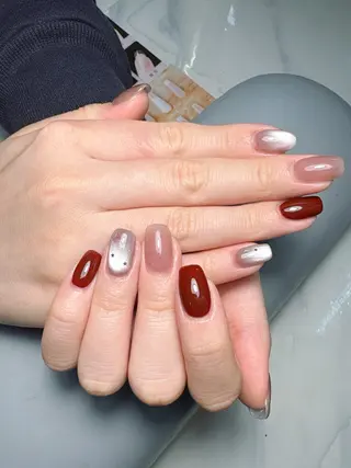 ネイル Yuxi Beauty salon 【ユーシィー ビューティ サロン】所属・ユーシーネイルサロン 池田公園店のネイルデザイン