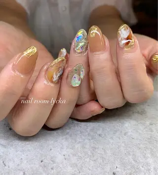 ネイル ﾈｲﾙﾙｰﾑﾘｯｶ 𝐦𝐚𝐲𝐮のネイルデザイン