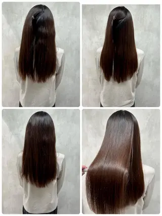 ロング 満足度⭕️縮毛矯正師 谷口にお任せを👍のヘアスタイル