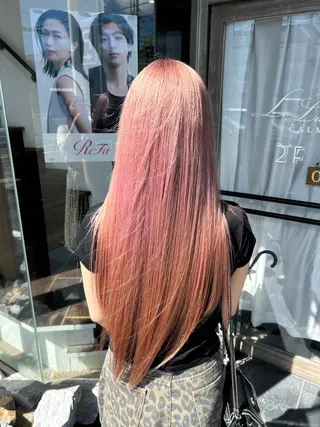 ロング 小久保音々華/ 髪質改善/暖色カラーのヘアスタイル