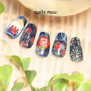 ネイル nails muu まゆのネイルデザイン