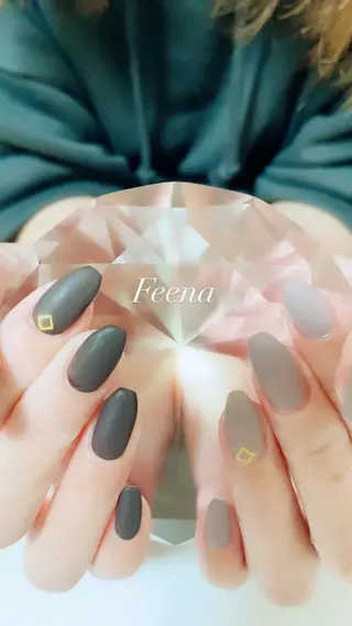 ネイル amu nail. RINAのネイルデザイン