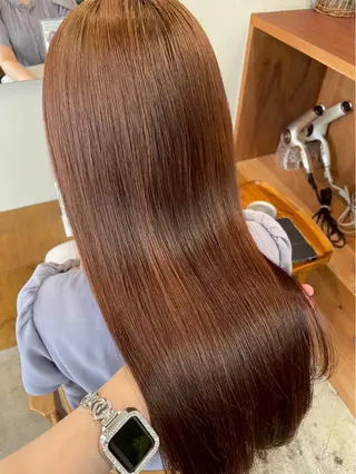 カラー Asumi/伏見 /ブリーチ/花屋併設のヘアスタイル