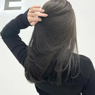 ロング カラー ブリーチなし🤍透明 感カラー🤍しゅうじのヘアスタイル