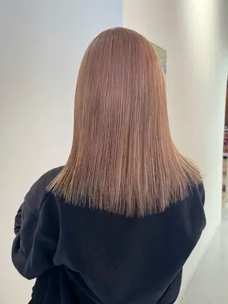 ロング カラー 垢抜け/レイヤー/ ハイトーン/アスナのヘアスタイル