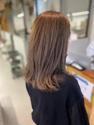 セミロング カラー 柏サニーズ✂︎クセ毛 ◎ショート◎正樹のヘアスタイル