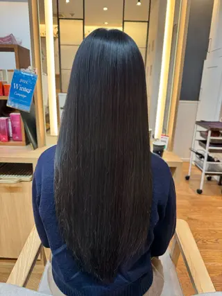 ロング 髪質改善/縮毛矯正✨ 白石ゆいのヘアスタイル