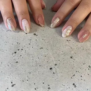 ネイル Ray. ／綺麗目ニュアンスのネイルデザイン