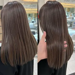 カラー 🍀火曜以外予約⭕ 安藤澪央☘️のヘアスタイル