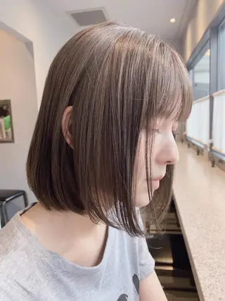 ミディアム カラー エクステ（レミー毛） NINEのヘアスタイル