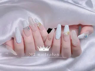 ネイル 長さだし専門店 M2 rikaのネイルデザイン
