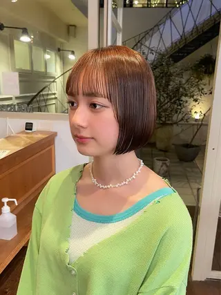 ショート カラー メイクス表参道所属・ショート/ボブ 矢野湧也のヘアスタイル