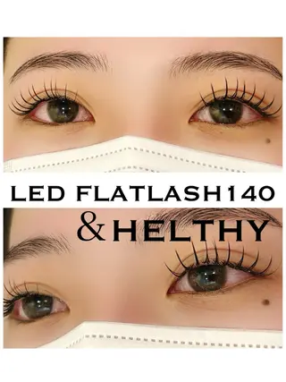 マツエク・マツパ シュガーレイ所属・バインドロック🦋 アンドヘルシーのマツエク・マツパデザイン