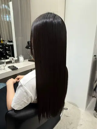ロング パーマ haru 髪質改善サロンのヘアスタイル