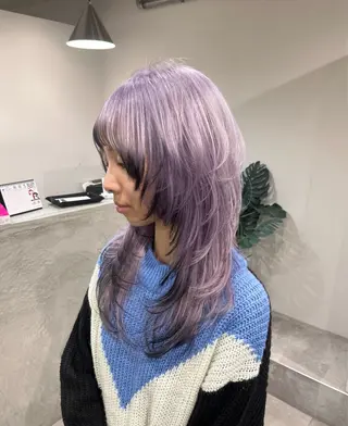 セミロング EMMA🤍 CIERA.心斎橋のヘアスタイル