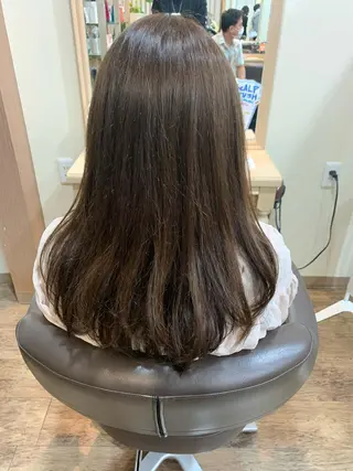 セミロング 韓国ヘア/レイヤー 🇰🇷/艶髪/長橋のヘアスタイル