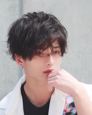 パーマ メンズ 韓国レイヤー✨ yasuko銀座のヘアスタイル