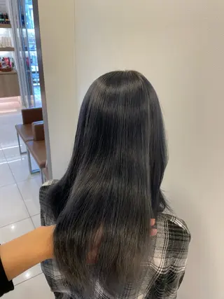 ミディアム 鎌倉/アレンジ/暗髪 /髪質改善/ ユキミのヘアスタイル