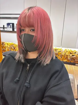 ミディアム 🌻須藤瑞希🌻 カット/艶カラーのマツエク・マツパデザイン