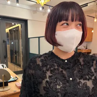 カラー 暖色/パーマ 🌼クニトウメイのヘアスタイル