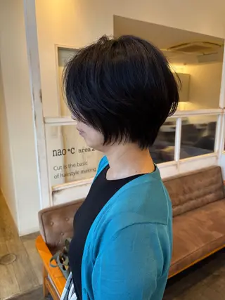 ショート [髪質改善] 北生駒 店長/古居聖理のヘアスタイル