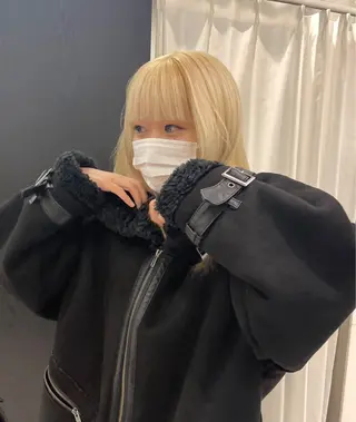 ロング カラー GO TODAY シェアサロン Flos店所属・耳つぼジュエリー 👂🏻🌸ayaのエステ・リラクイメージ