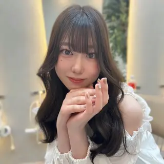 セミロング 韓国トレンド💓 阿部あんじゅのヘアスタイル