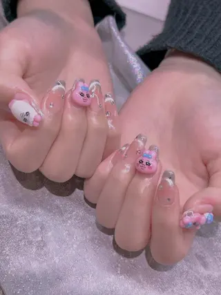 ネイル 長さだし専門店 M2　rikaのネイルデザイン