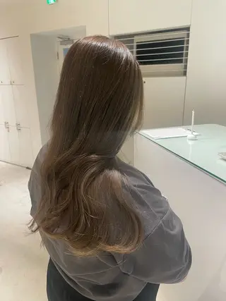 ロング カラー loely 💞miyuのヘアスタイル
