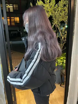 ロング カラー レイヤー/顔周り /AKARIのヘアスタイル