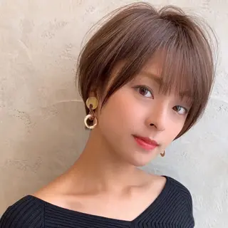 ショート 長谷川 愛海のヘアスタイル