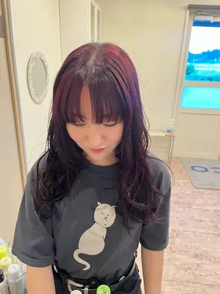 カラー 小野寺 菜穂/豊橋/パーマのヘアスタイル