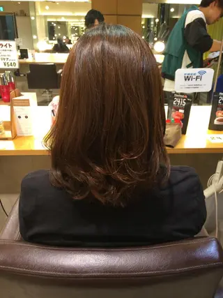 ミディアム パーマ ヘアアレンジ メンズパーマの巨匠 鈴木純のヘアスタイル