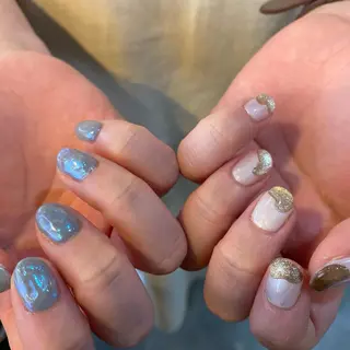 カラー ネイル scre as Etelのネイルデザイン