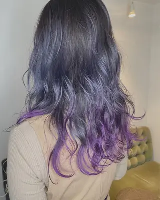 ロング カラー nable.所属・栗林 実莉のネイルデザイン