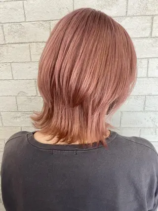 ミディアム カラー Eleanor立川北口所属・🦋YUI 髪質改善 ブリーチ　着付け🦋のヘアスタイル