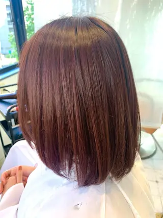 ショート カラー 【azure横浜】 🧸misaki🌸のヘアスタイル