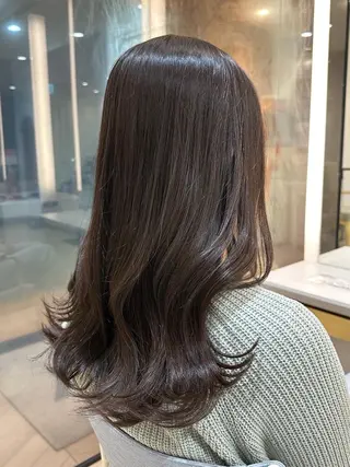 ロング 韓国ヘア 🇰🇷 RUKA 🩵🤍のヘアスタイル