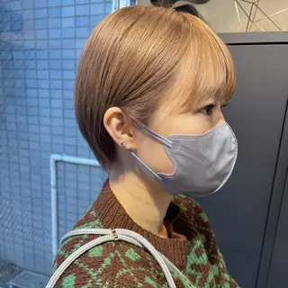 ショート カラー ヤマモト マイのヘアスタイル