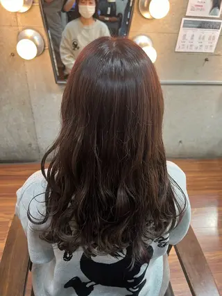 セミロング カラー M.Fe's はるな 🖤メンズカット募集のヘアスタイル