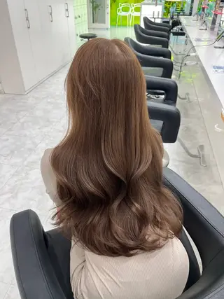 ロング カラー 韓国カット/ パーマ/KOTAのヘアスタイル