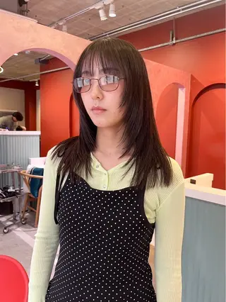 ロング カラー 透明感似合わせカラー 🍀あかり🍀のヘアスタイル