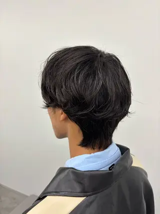 カラー パーマ ヘアアレンジ メンズ MYRTLE Mifūのヘアスタイル