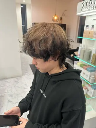 ショート カラー マイ/カットモデル /暖色カラーのヘアスタイル