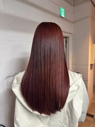 ロング カラー 🩵似合わせカット SEIRA🩵のヘアスタイル