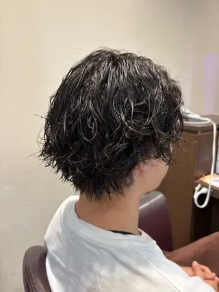 パーマ メンズ 松崎 崇のヘアスタイル