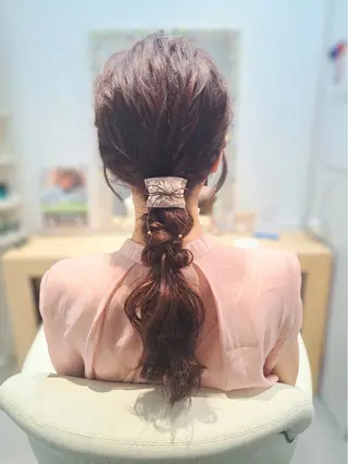 ヘアアレンジ mairo【船橋】 /あいのヘアスタイル